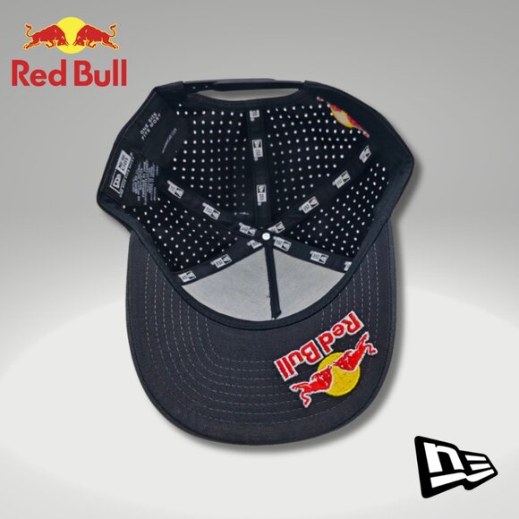 Hat Snapback New Era Black Ventilated Adjustable Box & Sticker - Athlete Only - Picture 3 of 5